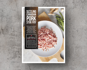 CLIENT: CANADA PORK <div class="subhead">Merchandising guides for retailers.</div>